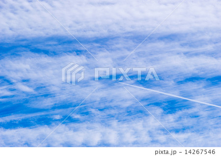飛行機雲 14267546