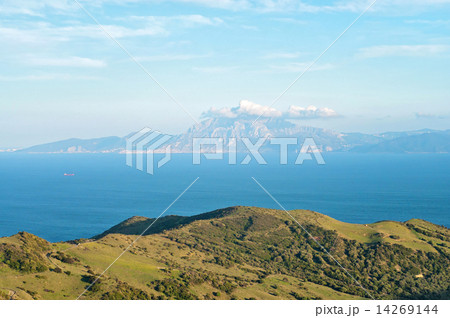 A view of Morocco across the Strait of Gibraltar A view of Morocco across the Strait of Gibraltar 14269144