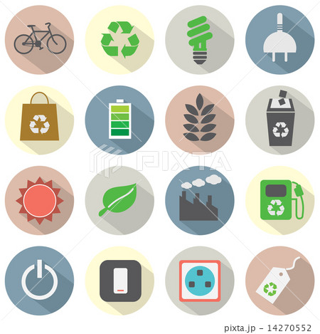Flat Design Green Concept Icons Flat Design Green Concept Icons 14270552