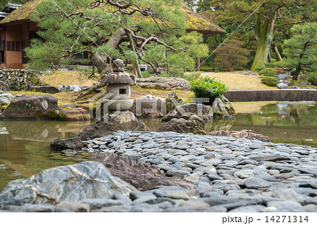 桂離宮　州浜 14271314