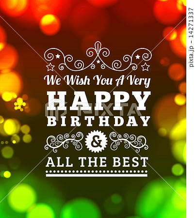 Birthday greetings. 14271337