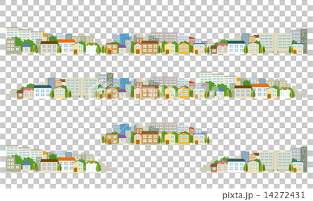 街並みのイラスト 14272431