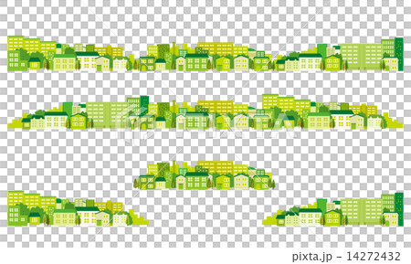 エコの町並みイラスト 14272432