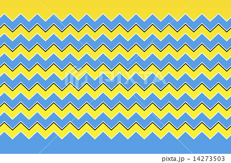 背景壁紙素材 バックグラウンド ベクター 模様 パターン ギザギザ ジグザグ 波 ジャギ 波状 のイラスト素材 14273503 Pixta