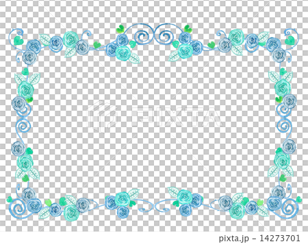 蔓 フレーム 額 ツル ツタ バラ 薔薇 花 フローラル 蔦 葉 植物 枠 飾り 背景 バック のイラスト素材