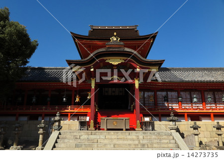 石清水八幡宮 桜門の写真素材 石清水八幡宮 桜門の写真素材