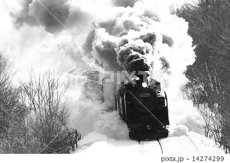 冬の釧網本線ＳＬ 14274299