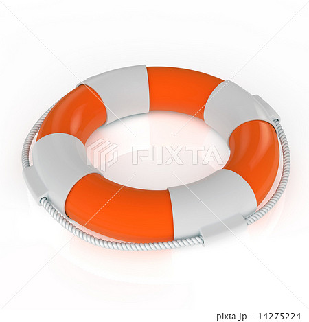 救命浮輪のイラスト素材