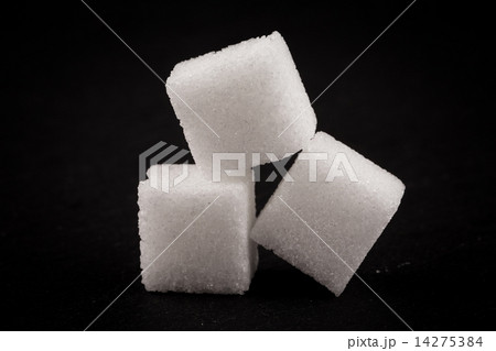 White refined sugar 14275384