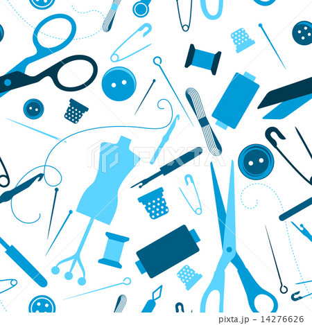 Sewing and needlework seamless pattern 14276626