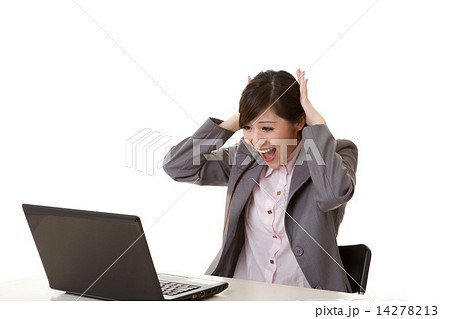 Exciting business woman Exciting business woman 14278213