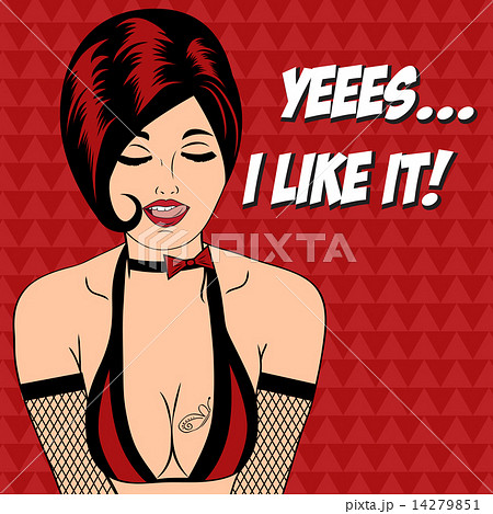 Www Xxx Sexy Video Downlode Com - sexy horny woman in comic style, xxx illustration - Stock Illustration  [14279851] - PIXTA