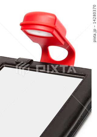 reader with a flashlight 14280370