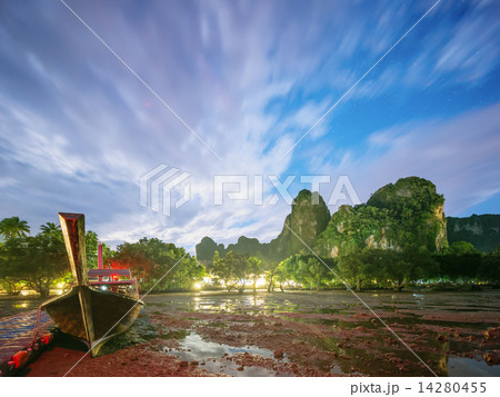 Night tropical landscape. Thailand 14280455