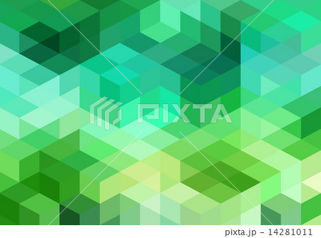 abstract green blue geometric vector background, cube pattern abstract green blue geometric vector background, cube pattern 14281011