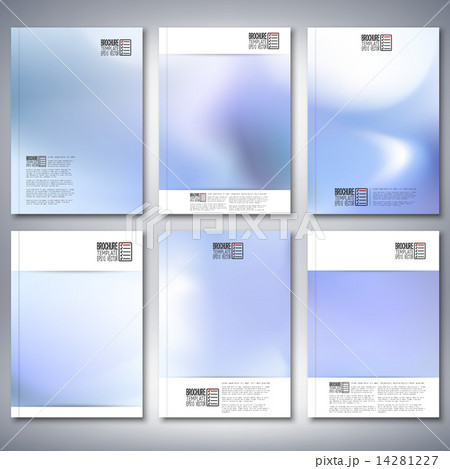 Abstract blurred background. Brochure, flyer or report for business, templates vector 14281227