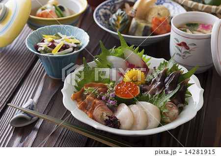 会席料理の向付 会席料理の向付 14281915