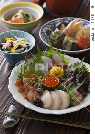 会席料理の向付 14281946