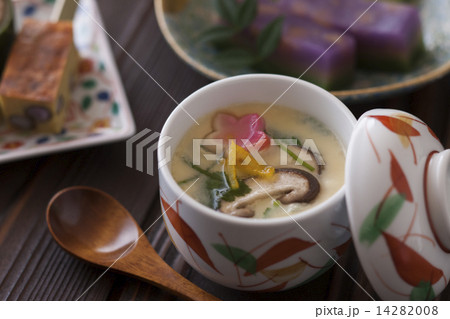 会席料理の蒸し物 14282008