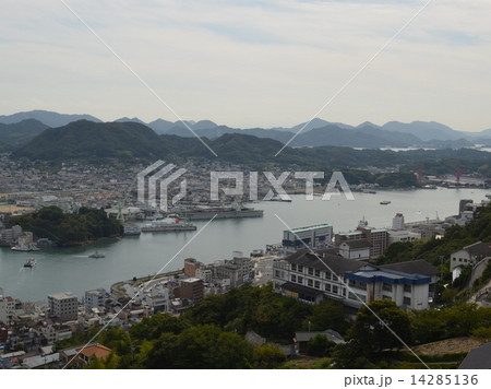 尾道の港 千光寺からの眺め 尾道の港 千光寺からの眺め 14285136
