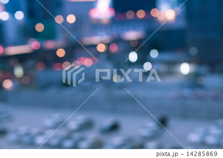Abstract blur background of car parking, shallow depth of focus, Abstract blur background of car parking, shallow depth of focus, 14285869