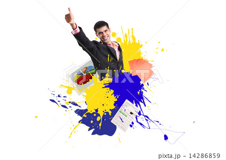 Нappy businessman  14286859