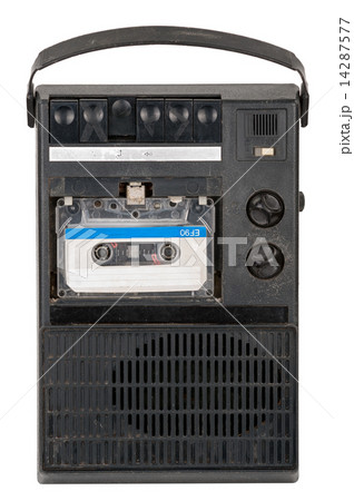 Vintage cassette tape recorder 14287577