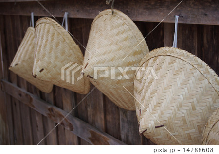 三度笠 - bamboo hat 14288608