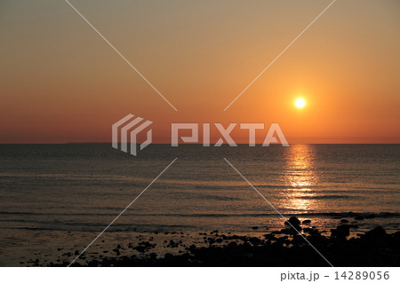 美しい夕日 美しい夕日 14289056