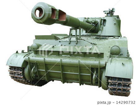 self-propelled armored artillery howitzer self-propelled armored artillery howitzer 14290732