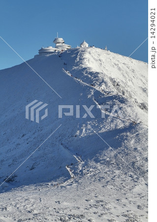 Hiking on Snezka mountain 14294021