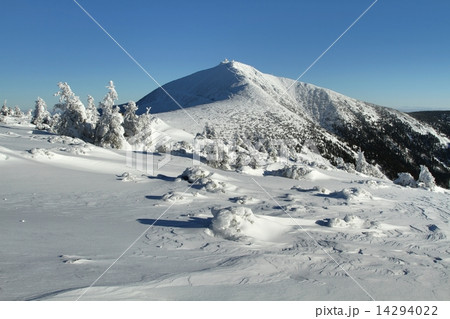 Snezka peak in Krkonose mountains 14294022