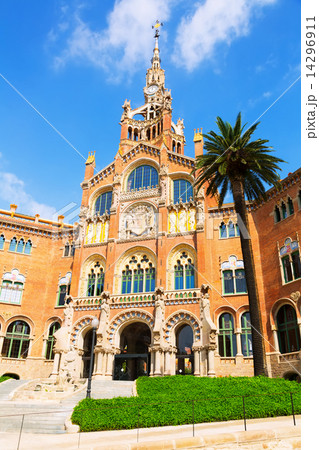Hospital de la Santa Creu i Sant Pau in Barcelona Hospital de la Santa Creu i Sant Pau in Barcelona 14296911
