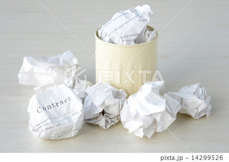 ビジネスイメージ―契約破棄 14299526