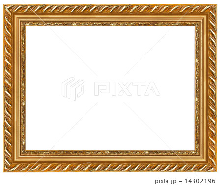 The antique gold frame The antique gold frame 14302196