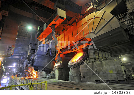 Pouring of liquid metal 14302358