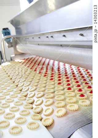 production cookie in factory 14303213