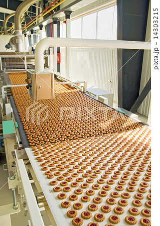 production cookie in factory production cookie in factory 14303215