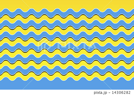 背景壁紙素材 バックグラウンド ベクター 模様 パターン ギザギザ ジグザグ 波 ジャギ 波状 のイラスト素材 14306282 Pixta