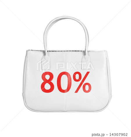 Sale bag design element isolated on white Sale bag design element isolated on white 14307902