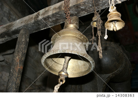 Traditional symbols of the Hindu religion - the bells. Traditional symbols of the Hindu religion - the bells. 14308363
