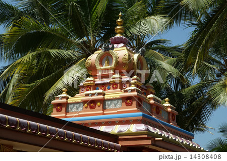 Traditional Hindu temple, South India, Kerala Traditional Hindu temple, South India, Kerala 14308408