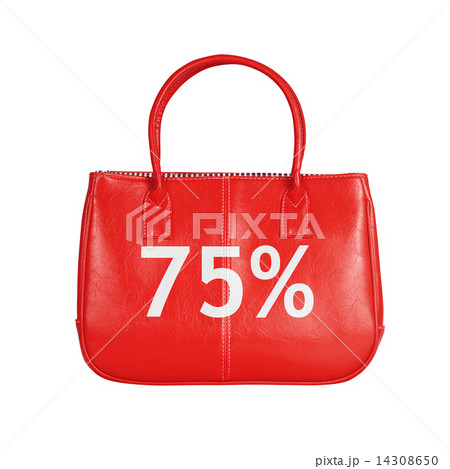 Sale bag design element isolated on white Sale bag design element isolated on white 14308650