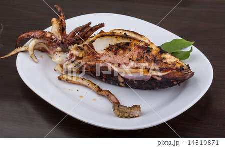 Grilled cuttlefish 14310871