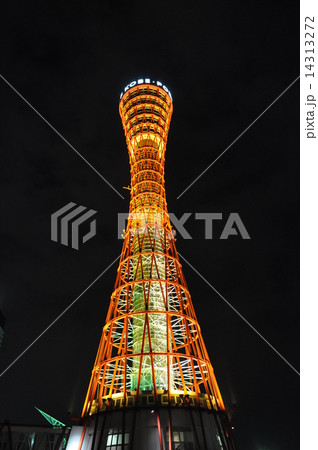 夜の神戸ポートタワー 14313272