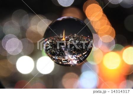 宙玉　都会の夜景 14314317