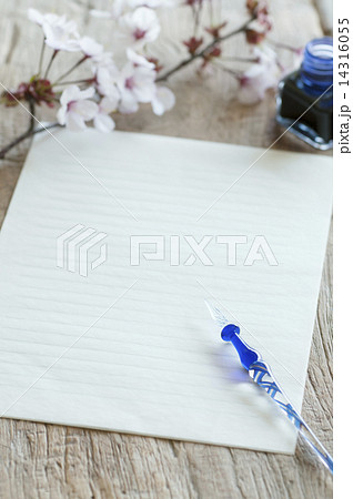 桜と便箋 桜と便箋 14316055