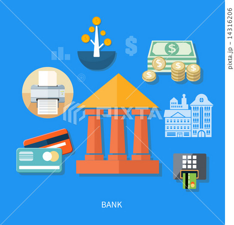 Bank office symbol Bank office symbol 14316206