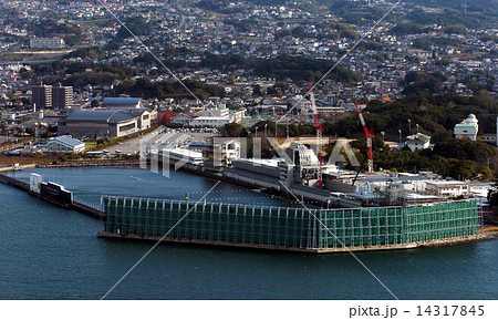 ボートレース大村周辺の空撮写真 14317845