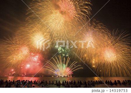 【滋賀県彦根市】北びわ湖花火大会 彦根の花火大会 【滋賀県彦根市】北びわ湖花火大会 彦根の花火大会 14319753